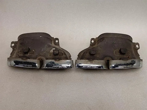 Mercedes CL W217 exhaust silencer A2054900427 tips exhaust tailpipe trim-