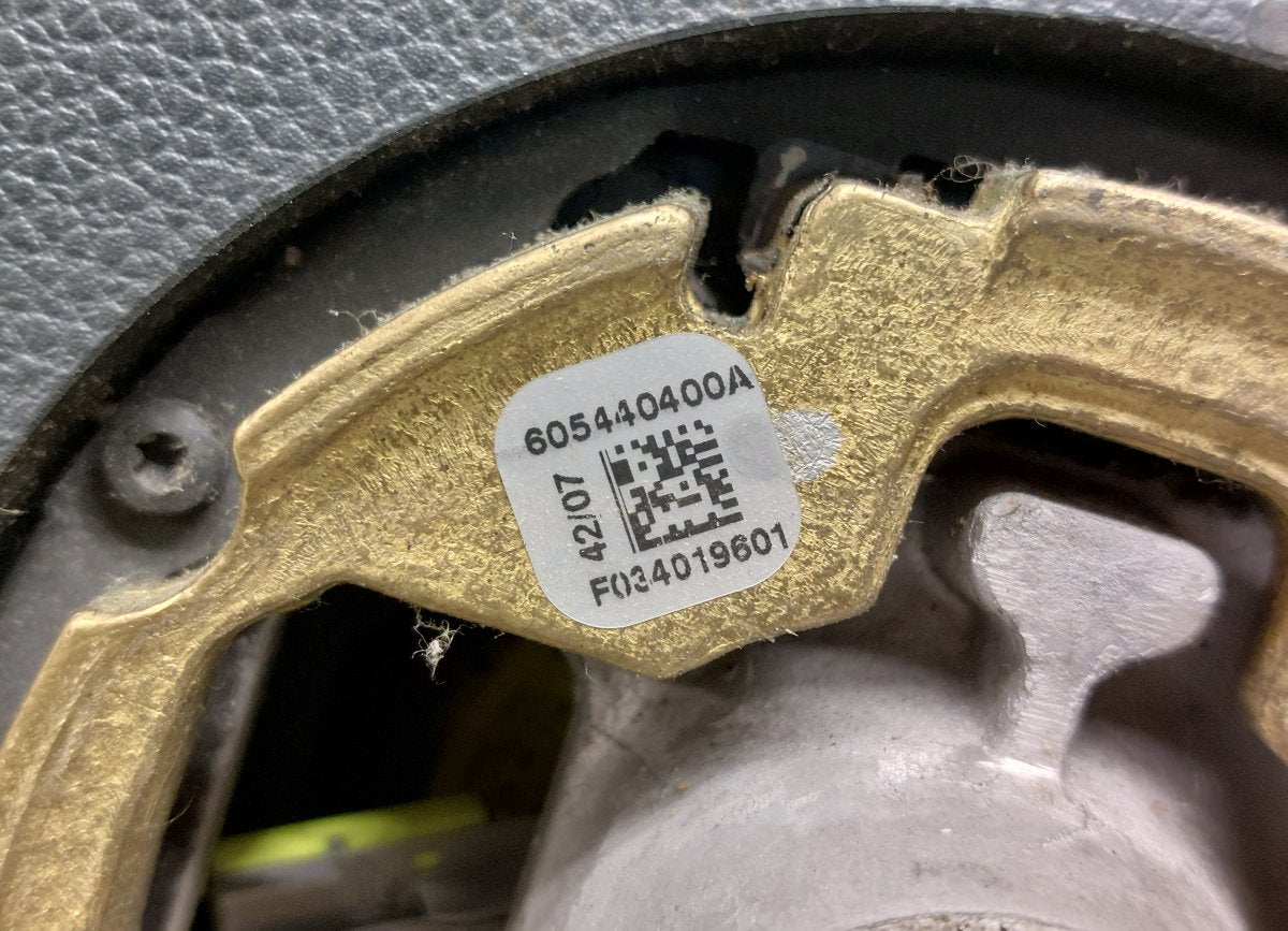 F034019601 605440400A Steering Wheel BMW 5 (E60, E61) (2003-2010)