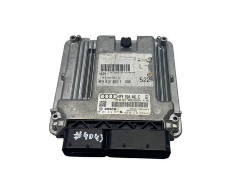 4F9910401E 0281014357 Engine Control Unit / module (ECU) AUDI A6 / A6 ALLROAD (C6, 4F) (2004-2011)