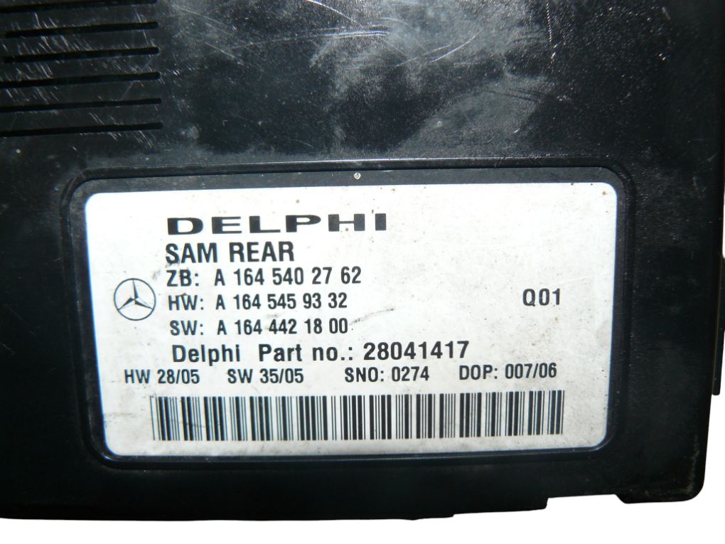 A1645402762 Fuse box MERCEDES-BENZ ML-CLASS (W164) (2005-2011)