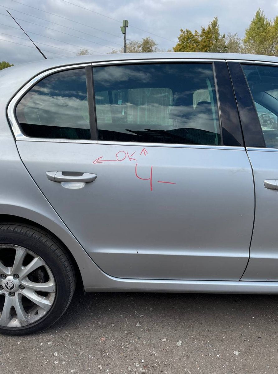 Door Rear Right SKODA SUPERB II (3T4, 3T5) (2008-2015)