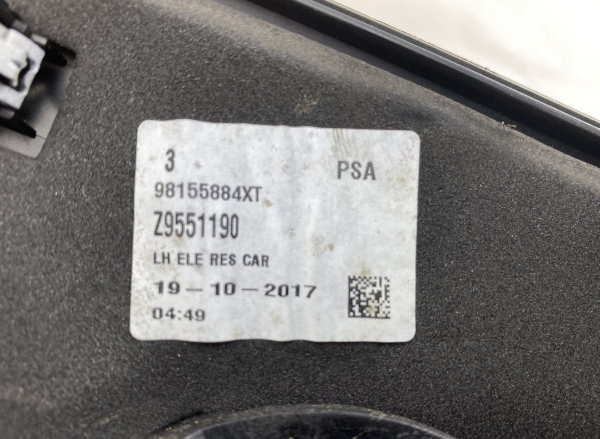 98155884XT Mirror left PEUGEOT EXPERT / TRAVELLER (2016-)