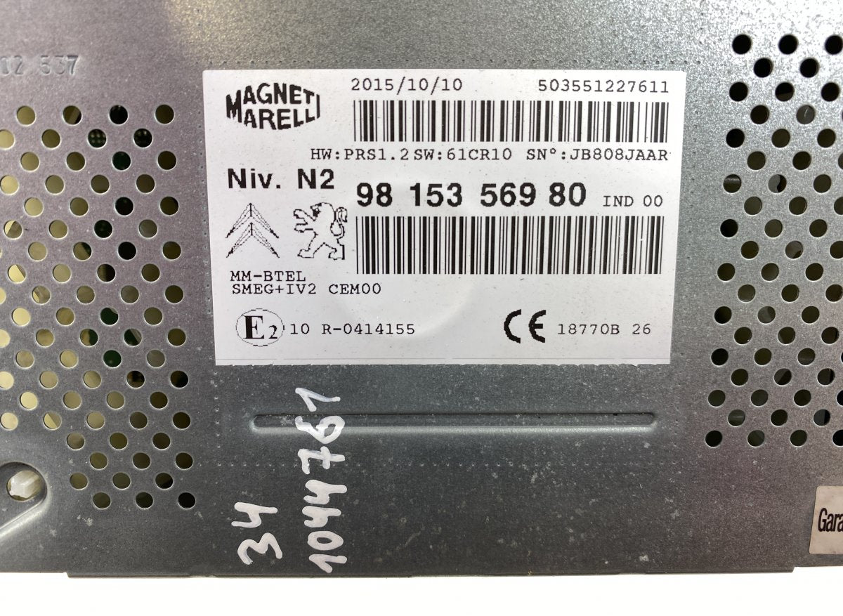 1621264280 Radio DS DS 4 / DS 4 CROSSBACK (07.15-)