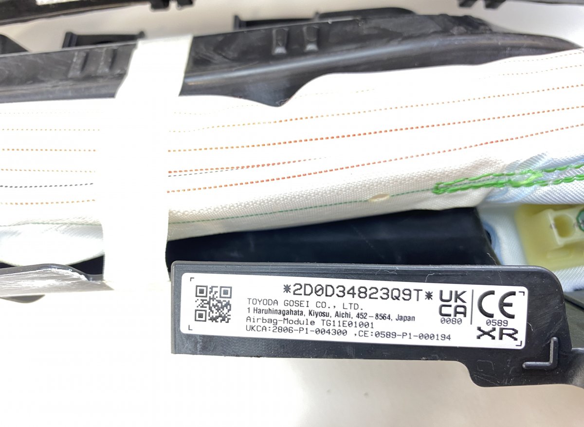 6217076030 Head/roof/curtain airbag right LEXUS UX (AA10, AH10) (2018-)