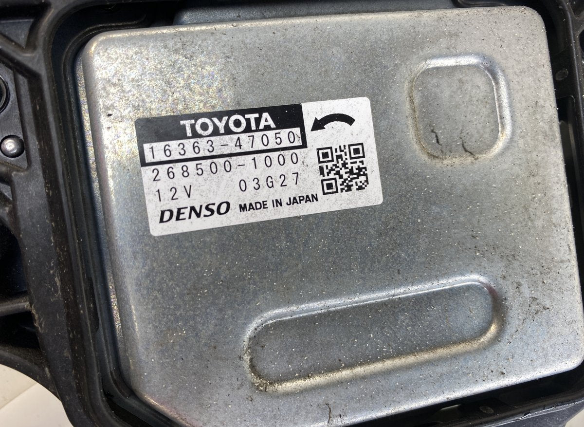 1636024070 Radiator Fan Electric LEXUS UX (AA10, AH10) (2018-)