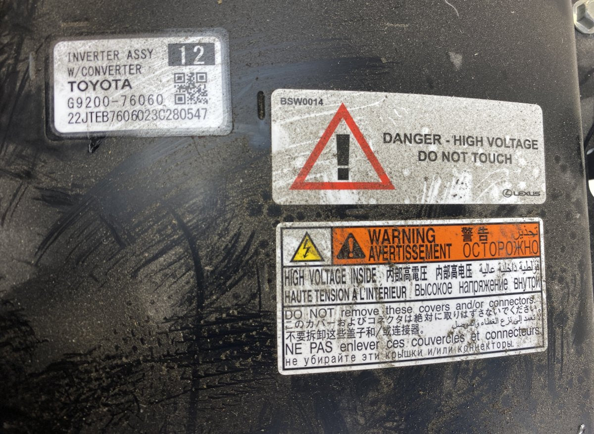 G920079046 Hybrid converter / inverter LEXUS UX (AA10, AH10) (2018-)
