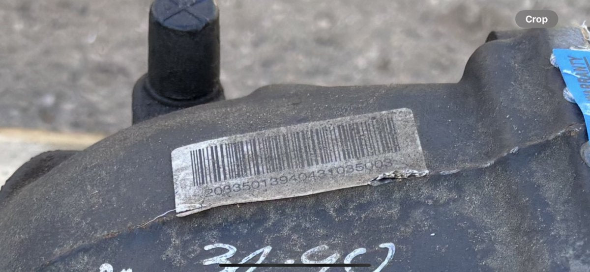 A2093501014 Rear axle differential MERCEDES-BENZ CLK (C209) (2002-2010)