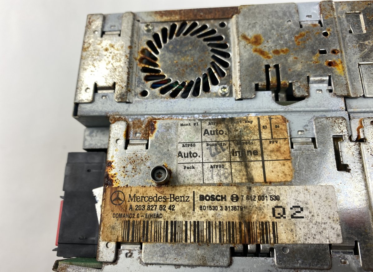 7612001530 Radio MERCEDES-BENZ CLK (C209) (2002-2010)