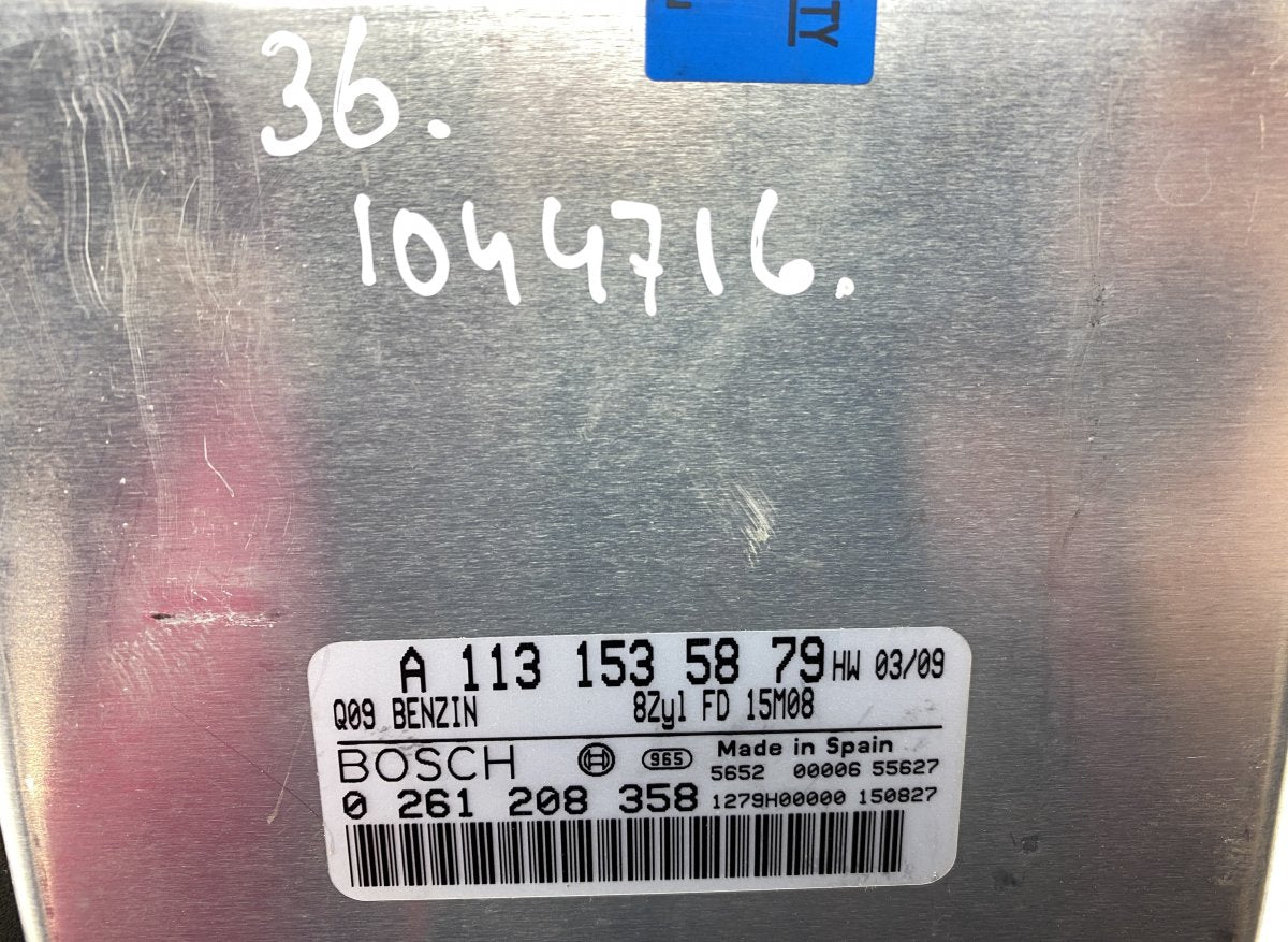 0261208358 Engine Control Unit / module (ECU) MERCEDES-BENZ CLK (C209) (2002-2010)