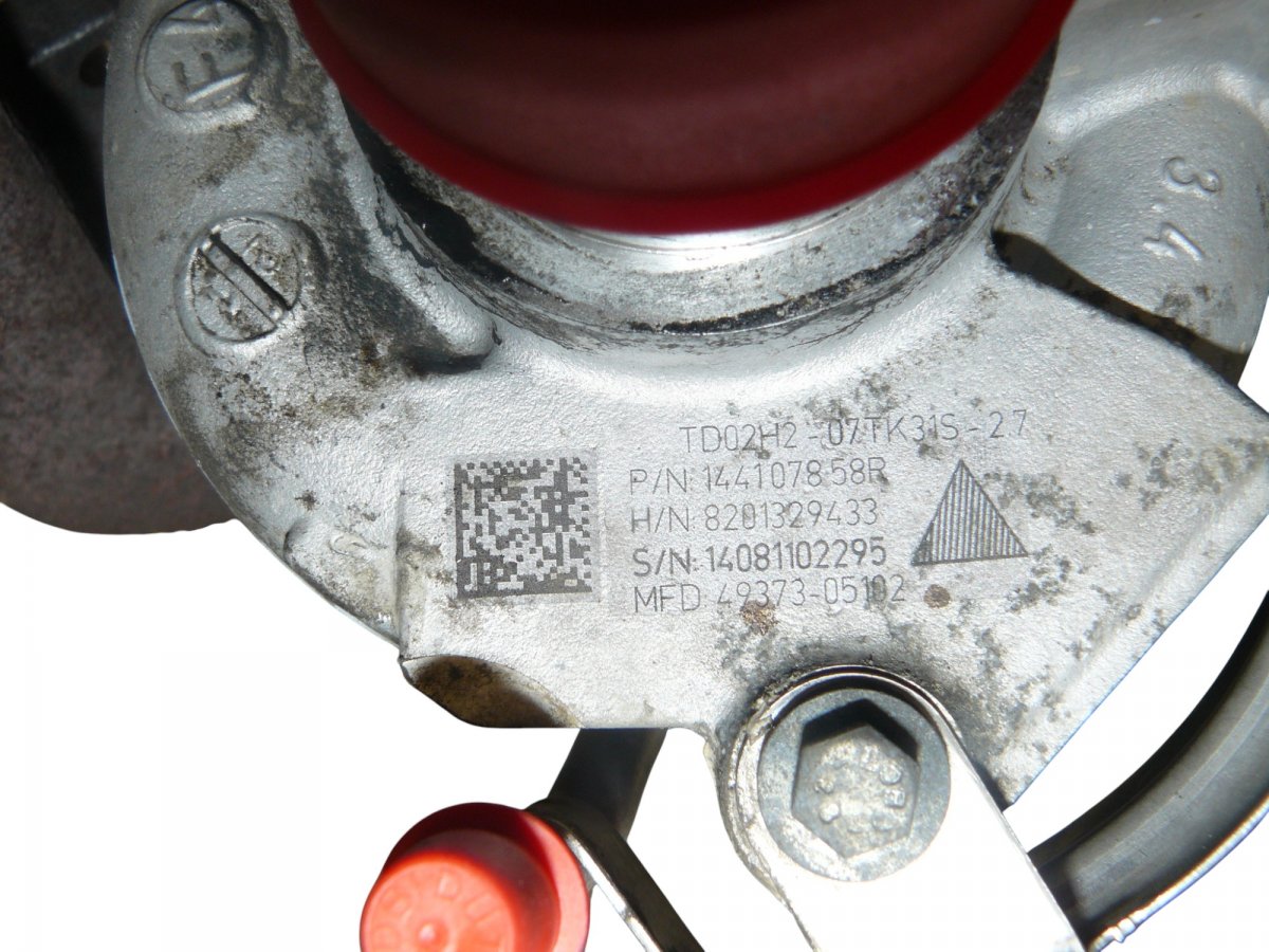 144107858R 14081102295 Turbocharger RENAULT MEGANE III (DZ/BZ/KZ) (2008-2016)