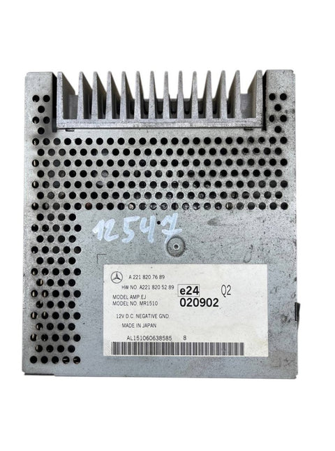 2218207689 2218205289 MR1510 Audio amplifier MERCEDES-BENZ S-CLASS (W221) (2005-2013)
