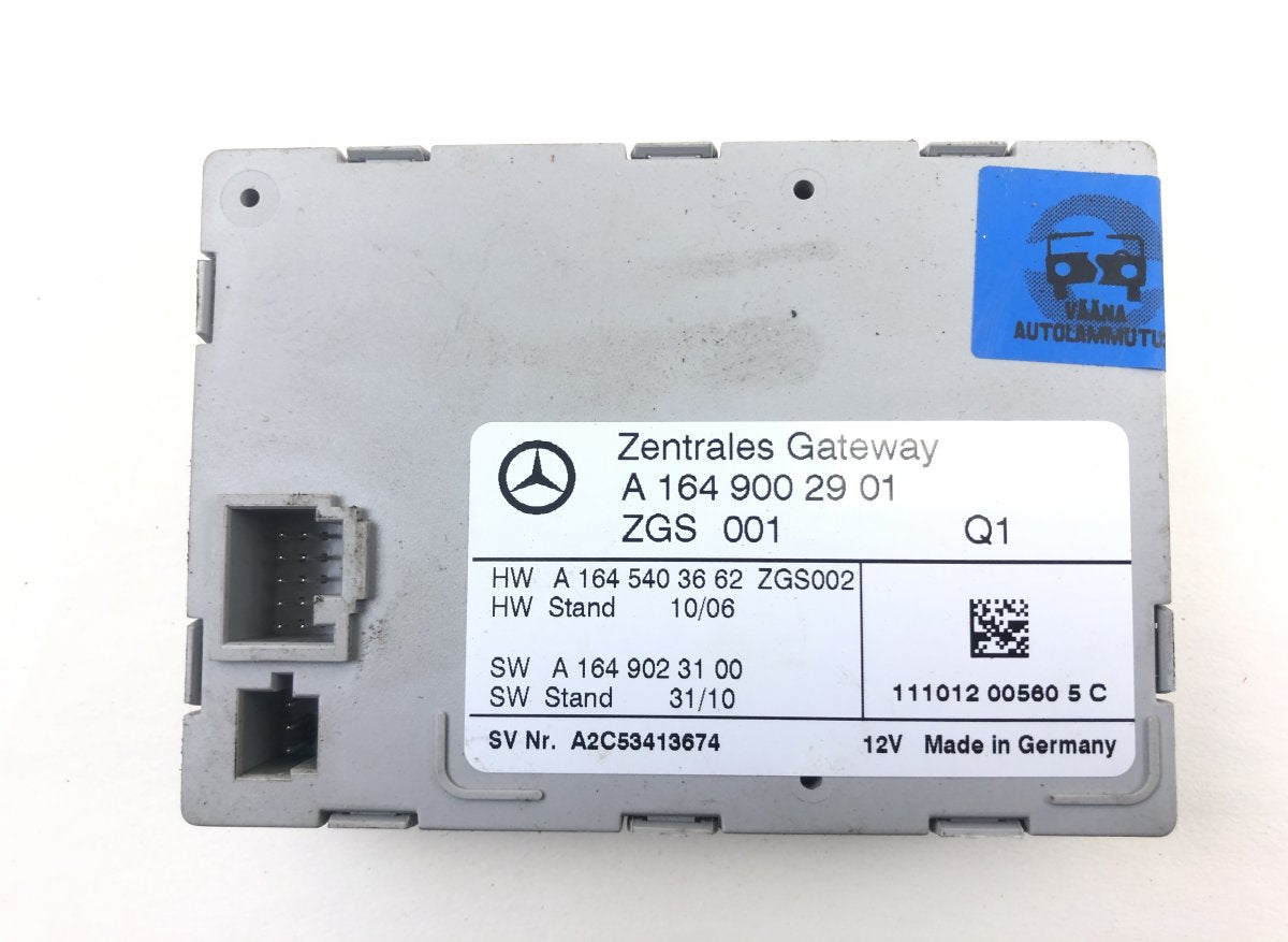 A2C53413674 A2C53101563 A2C53348005 Central gateway module MERCEDES-BENZ R-CLASS (W251) (2006-2013)