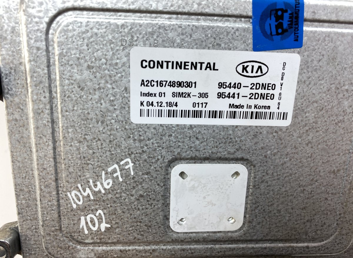A2C1674890301 Gearbox Control Unit KIA CEED III (CD) (2018-)