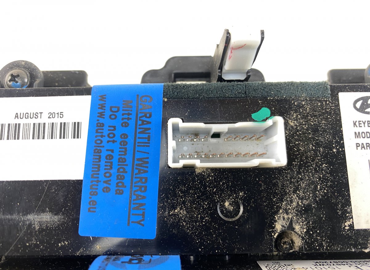 97250D4870WK Heater control panel KIA OPTIMA IV (JF) (2015-2020)