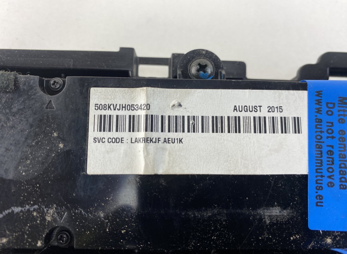 97250D4870WK Heater control panel KIA OPTIMA IV (JF) (2015-2020)