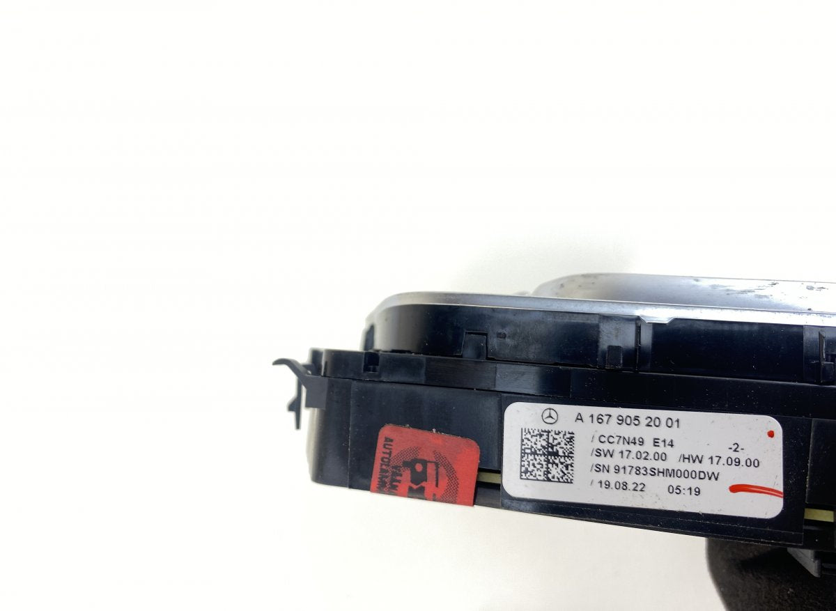 A1679052001 A1679052101 Seat adjusting switch set MERCEDES-BENZ GLE (W167, C167) (2018-)