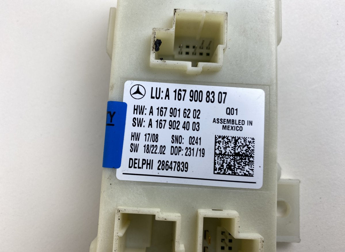 28647839 Bootlid / tailgate control unit MERCEDES-BENZ GLE (W167, C167) (2018-)