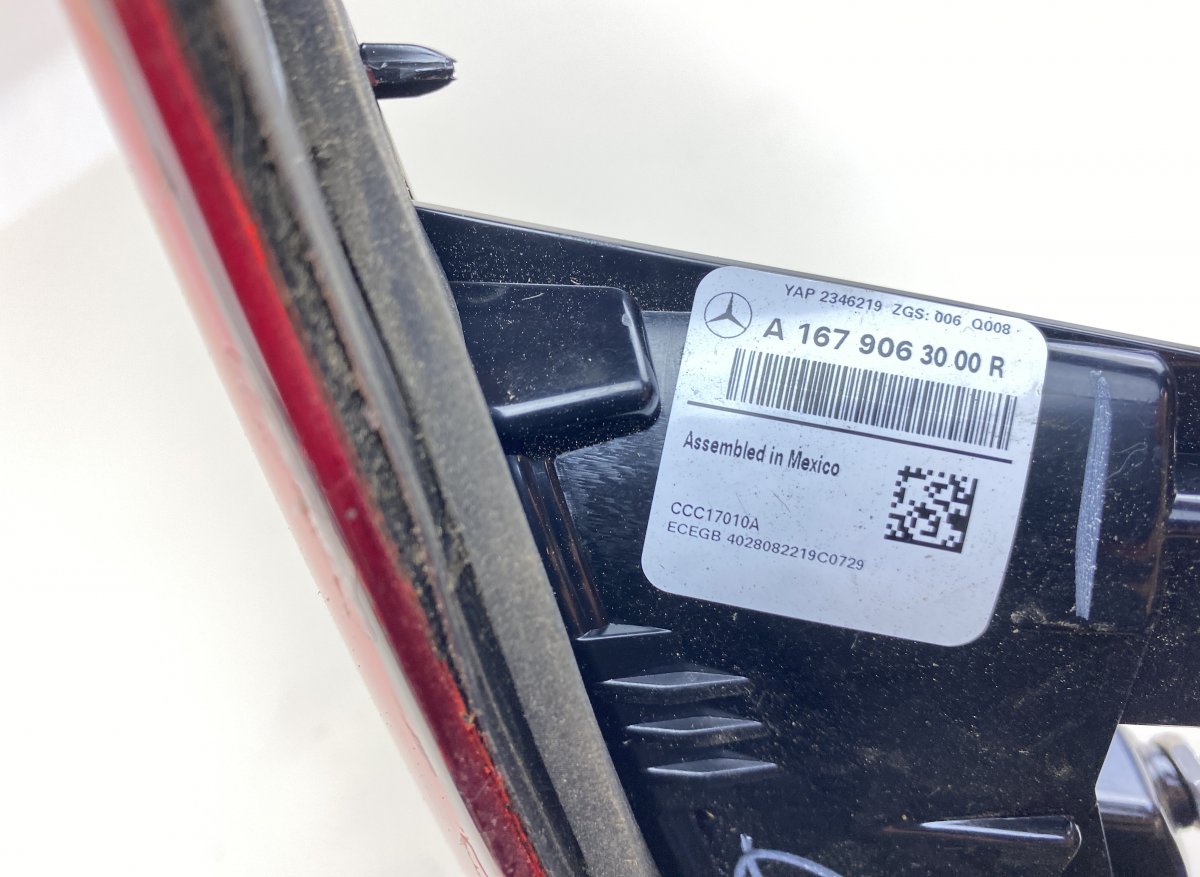 A1679060007 Inner tail light, right MERCEDES-BENZ GLE (W167, C167) (2018-)