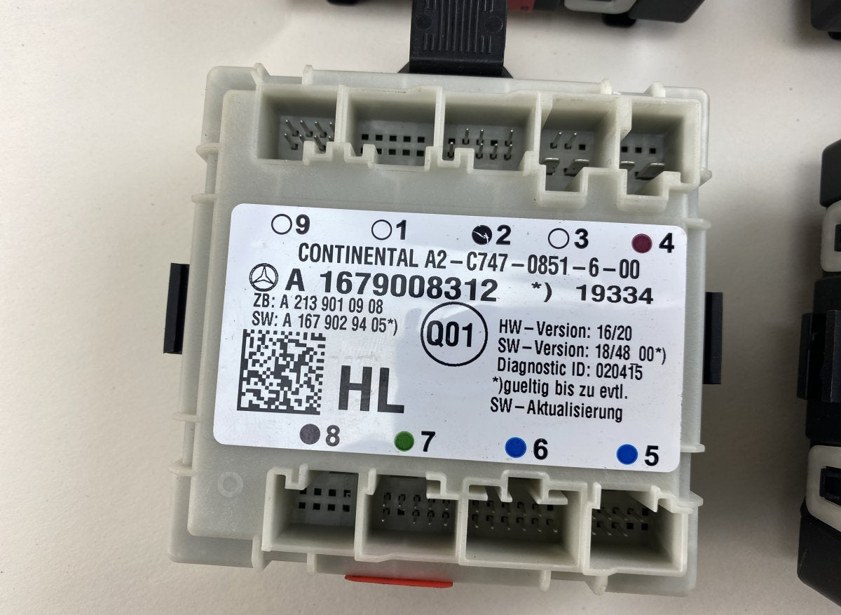 A1679003725 A1679004125 Door control unit set MERCEDES-BENZ GLE (W167, C167) (2018-)