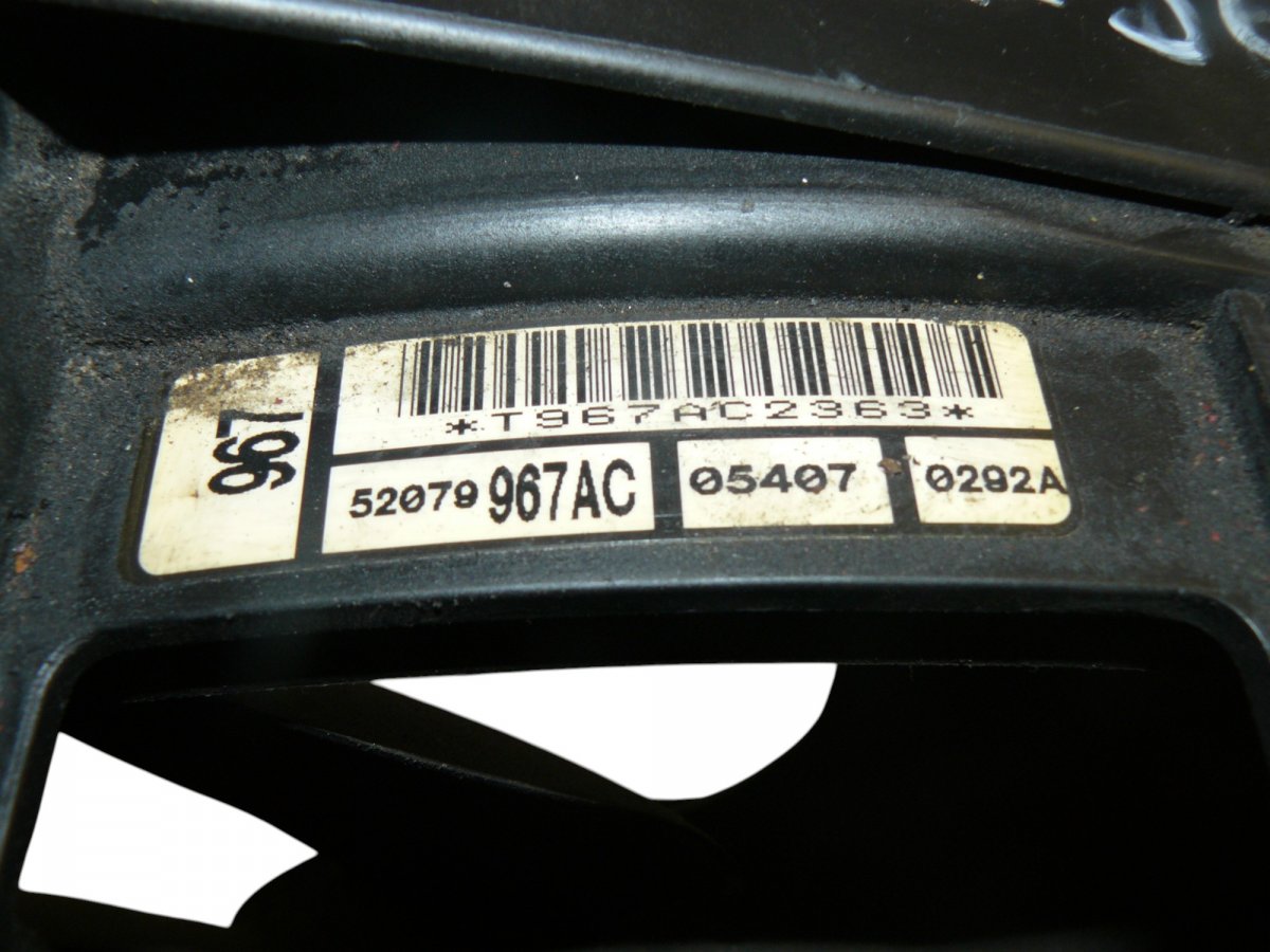 Radiator Fan Electric JEEP GRAND CHEROKEE II (WJ, WG) (1998-2005)