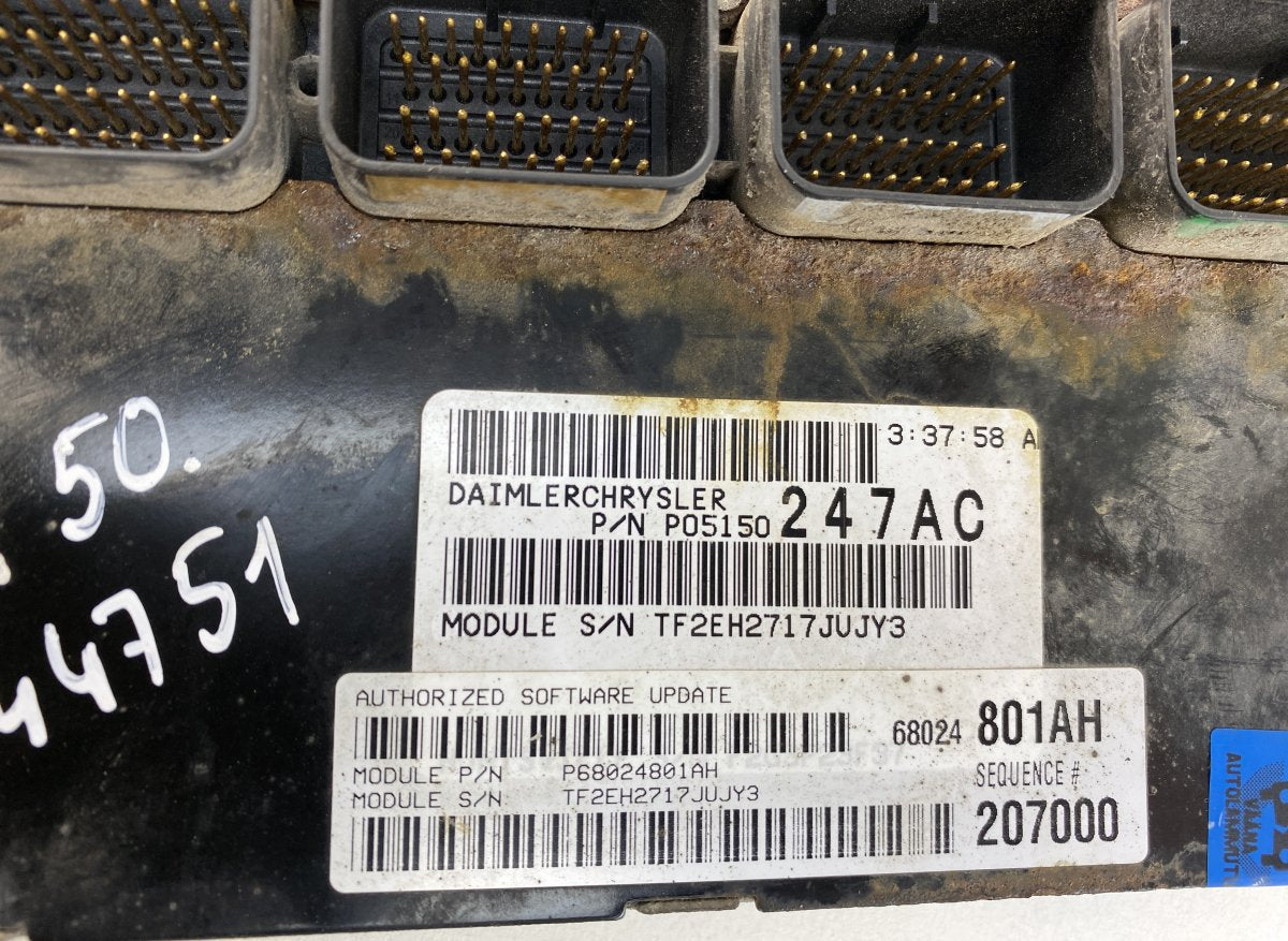 68024801AH Gearbox Control Unit CHRYSLER VOYAGER V (RT) (2007-2016)