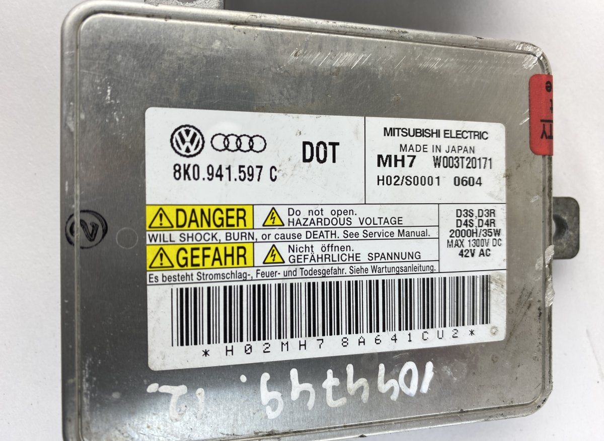8K0941597E 7L6941329A Xenon headlight control unit set AUDI A5 (B8) (2007-2016)
