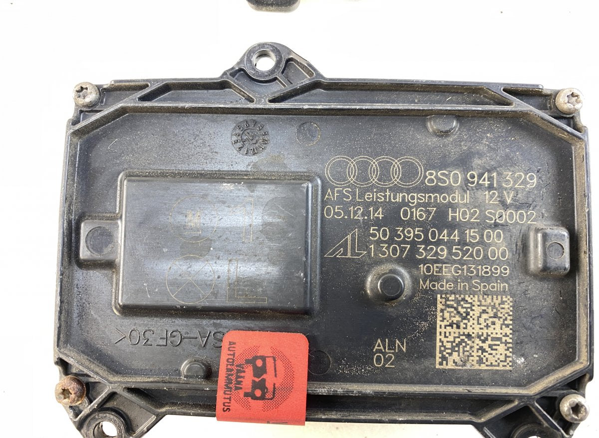 4G0907697F 7PP941472K 8S0941329 Xenon headlight control unit set AUDI TT (FV) (2014-2023)