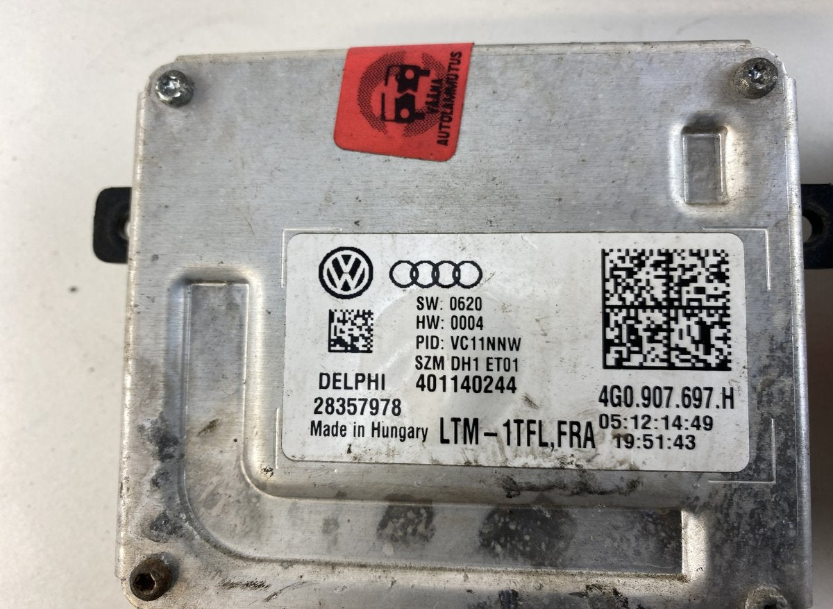 4G0907697F 7PP941472K 8S0941329 Xenon headlight control unit set AUDI TT (FV) (2014-2023)
