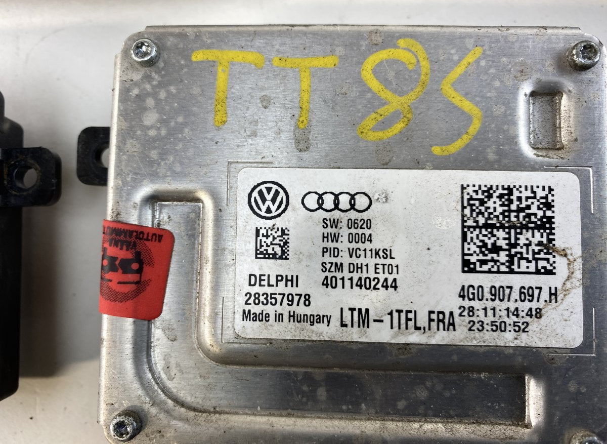 4G0907697F 7PP941472K 8S0941329 Xenon headlight control unit set AUDI TT (FV) (2014-2023)