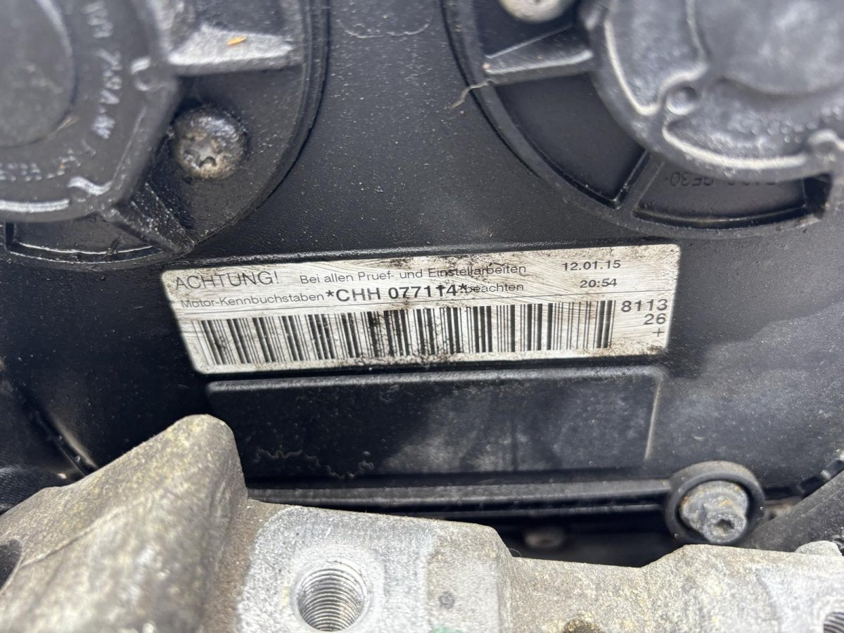 CHH CHHA CHHB CHHC CNTC Engine AUDI TT (FV) (2014-2023)