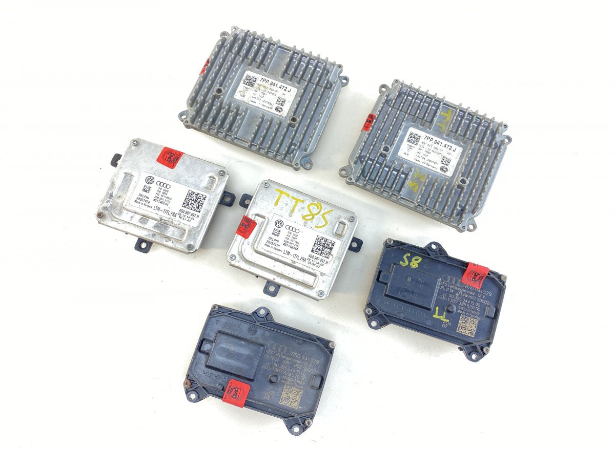 4G0907697F 7PP941472K 8S0941329 Xenon headlight control unit set AUDI TT (FV) (2014-2023)