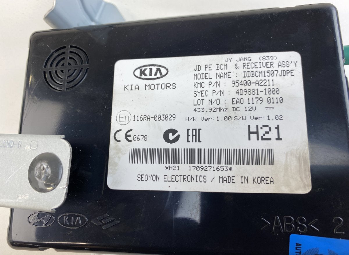 0261S13252 Engine Control Unit / module (ECU) KIA CEE'D II (JD) (2012-2018)