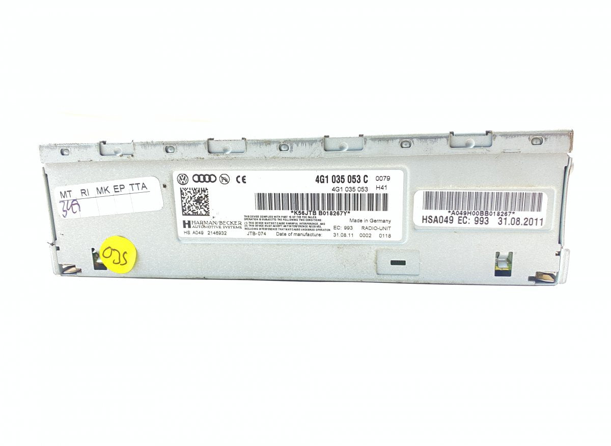 4G1035053C Radio tuner AUDI Q7 (4L) (2006-2015)
