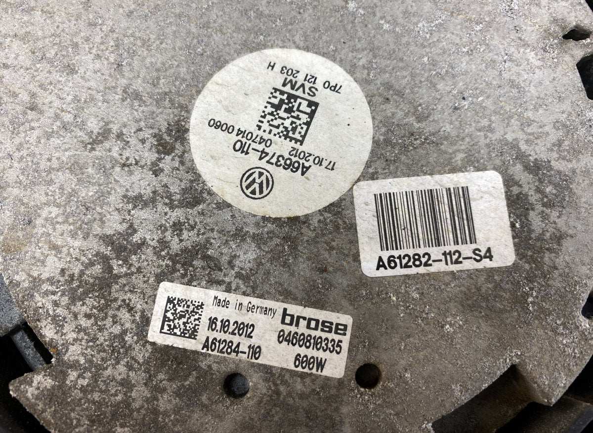 6726058001 Radiator Fan Electric VW TOUAREG II (7P) (2010-2018)