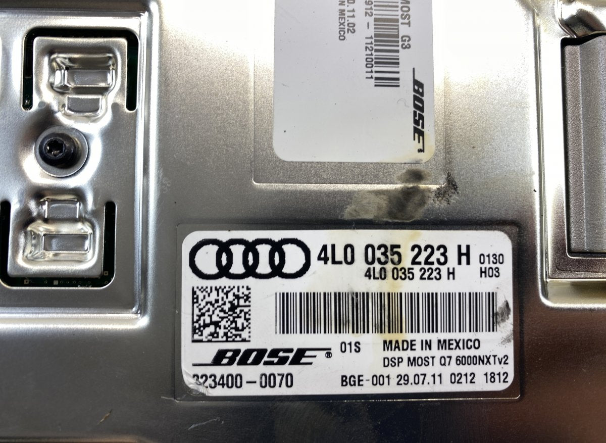 3234000070 323400-0070 Audio amplifier AUDI Q7 (4L) (2006-2015)