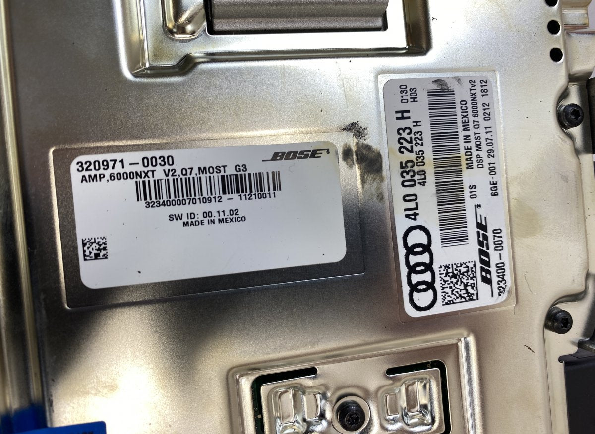 3234000070 323400-0070 Audio amplifier AUDI Q7 (4L) (2006-2015)