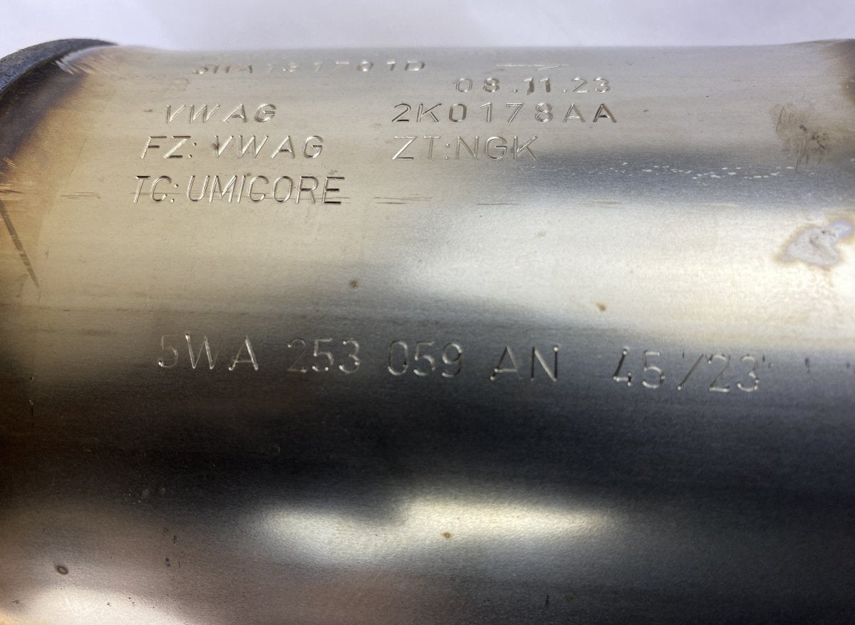 5WA254500FX Catalyc Converter SKODA OCTAVIA IV (NX, NN) (2019-)