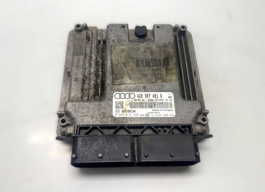 4G0907401Q 0281019320 Engine Control Unit / module (ECU) AUDI A6 / A6 ALLROAD (C7, 4G) (2010-2018)