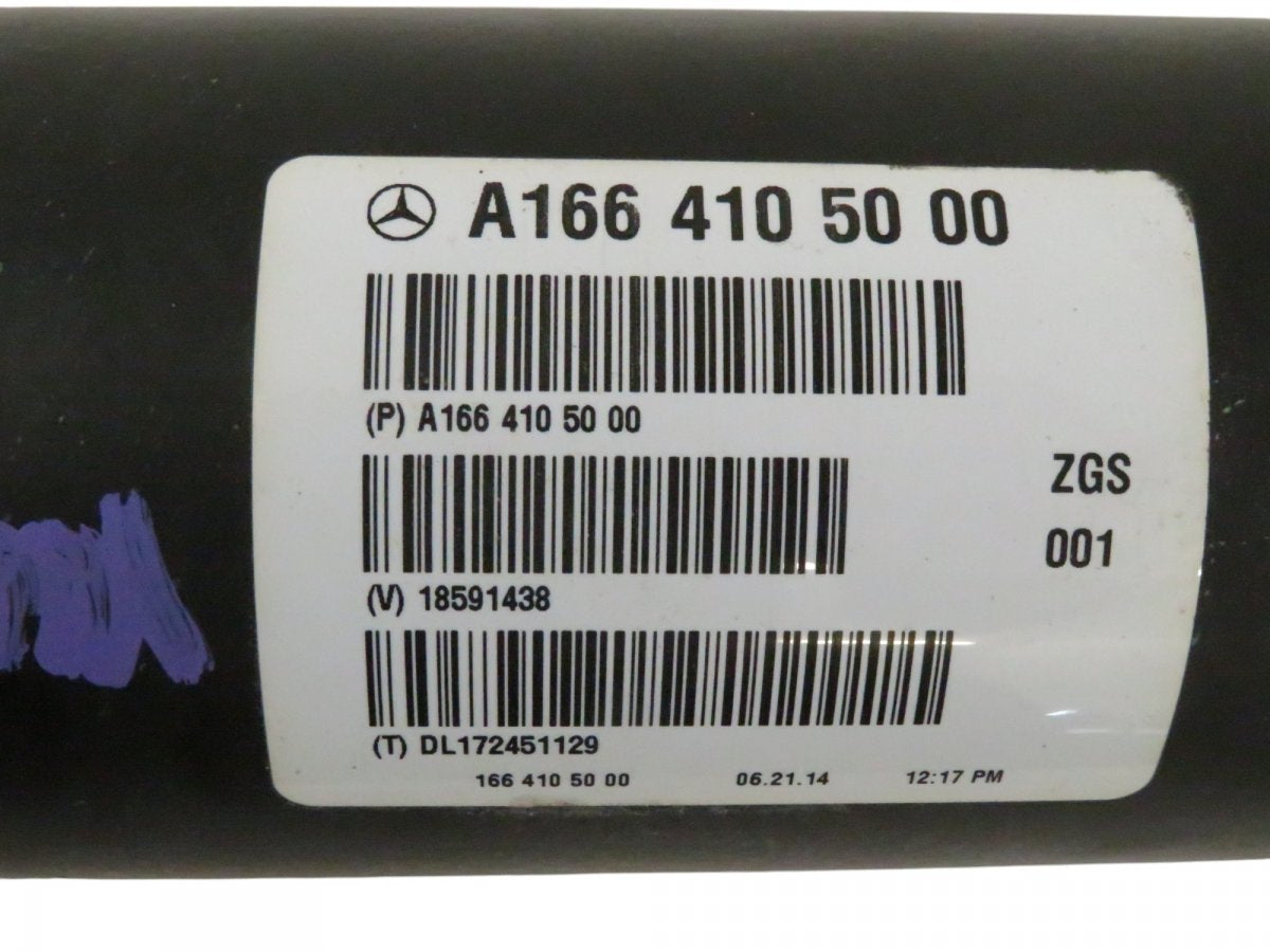 A1664105000 Propeller Shaft Complete MERCEDES-BENZ GL-CLASS (X166) (2012-2019)
