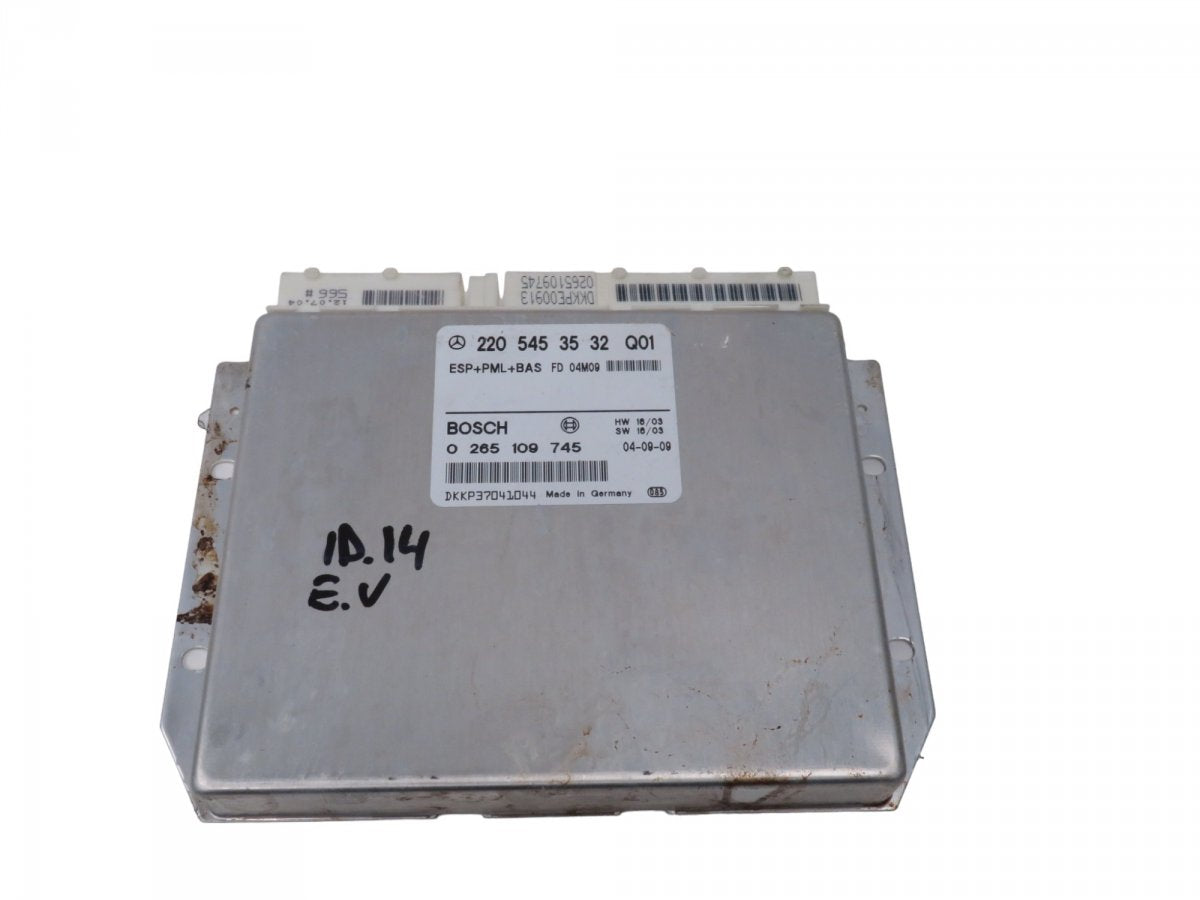 A2205453532 2205453532 A2205451832 ABS Control unit MERCEDES-BENZ S-CLASS Coupe (C215) (1999-2006)