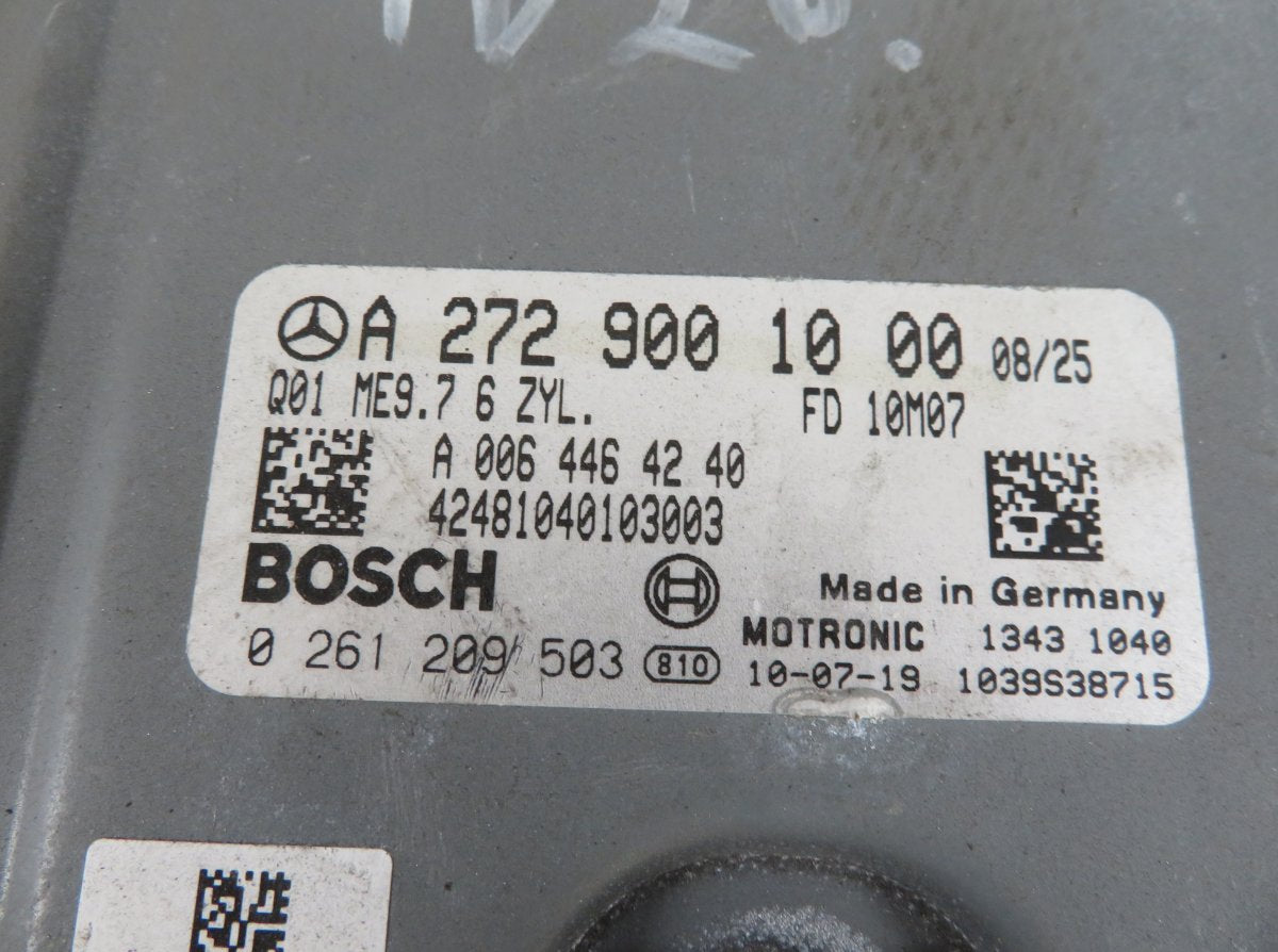 A2729001000 A2729001900 Engine Control Unit / module (ECU) MERCEDES-BENZ ML-CLASS (W164) (2005-2011)