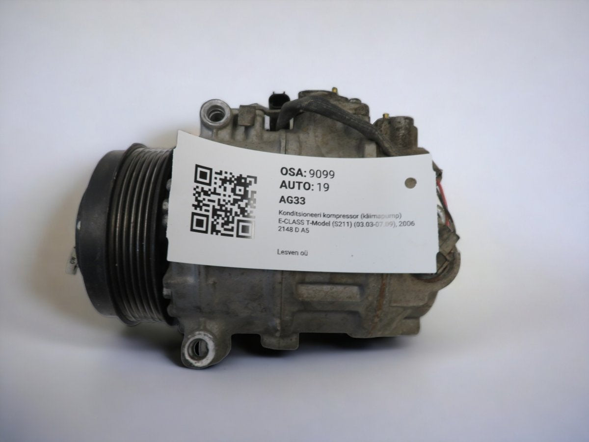 AC / aircon Compressor MERCEDES-BENZ E-CLASS (W211) (2002-2009)