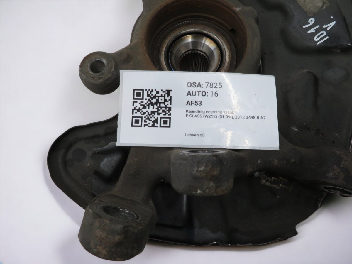 A2123321501 2123321501 A2123320900 2123320900 A2213370245 2213370245 Wheel bearing housing front left MERCEDES-BENZ E-CLASS (W212) (2009-2016)