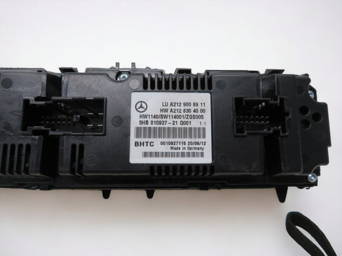 A2129008911 A2129003014 2129003014 Heater control panel MERCEDES-BENZ E-CLASS (W212) (2009-2016)