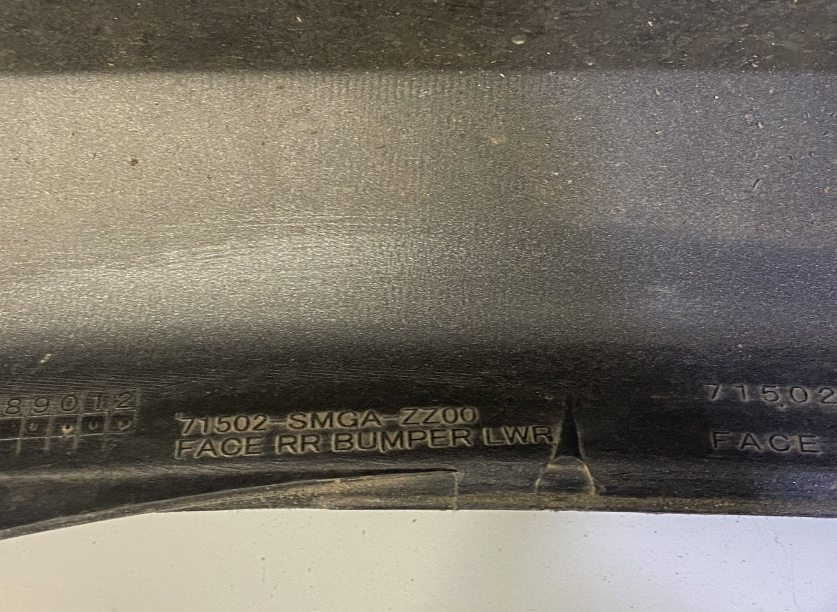 71502-SMGA-ZZ00 71502SMGAZZ00 Rear bumper HONDA CIVIC VIII (FN, FD) (2005-2011)