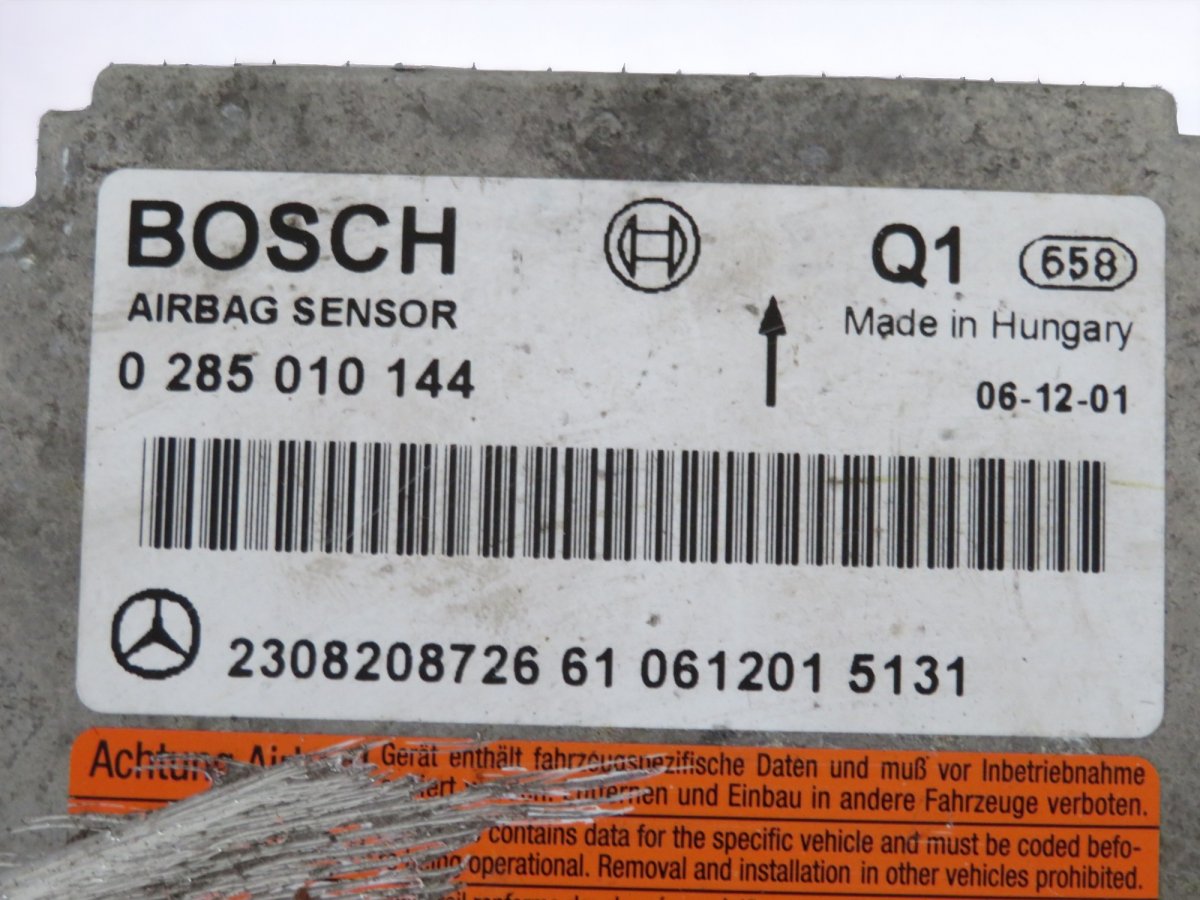 A2308208726 A2308207126 A2308209026 A2308209026 Airbag Control Unit MERCEDES-BENZ SL-CLASS (R230) (2001-2012)