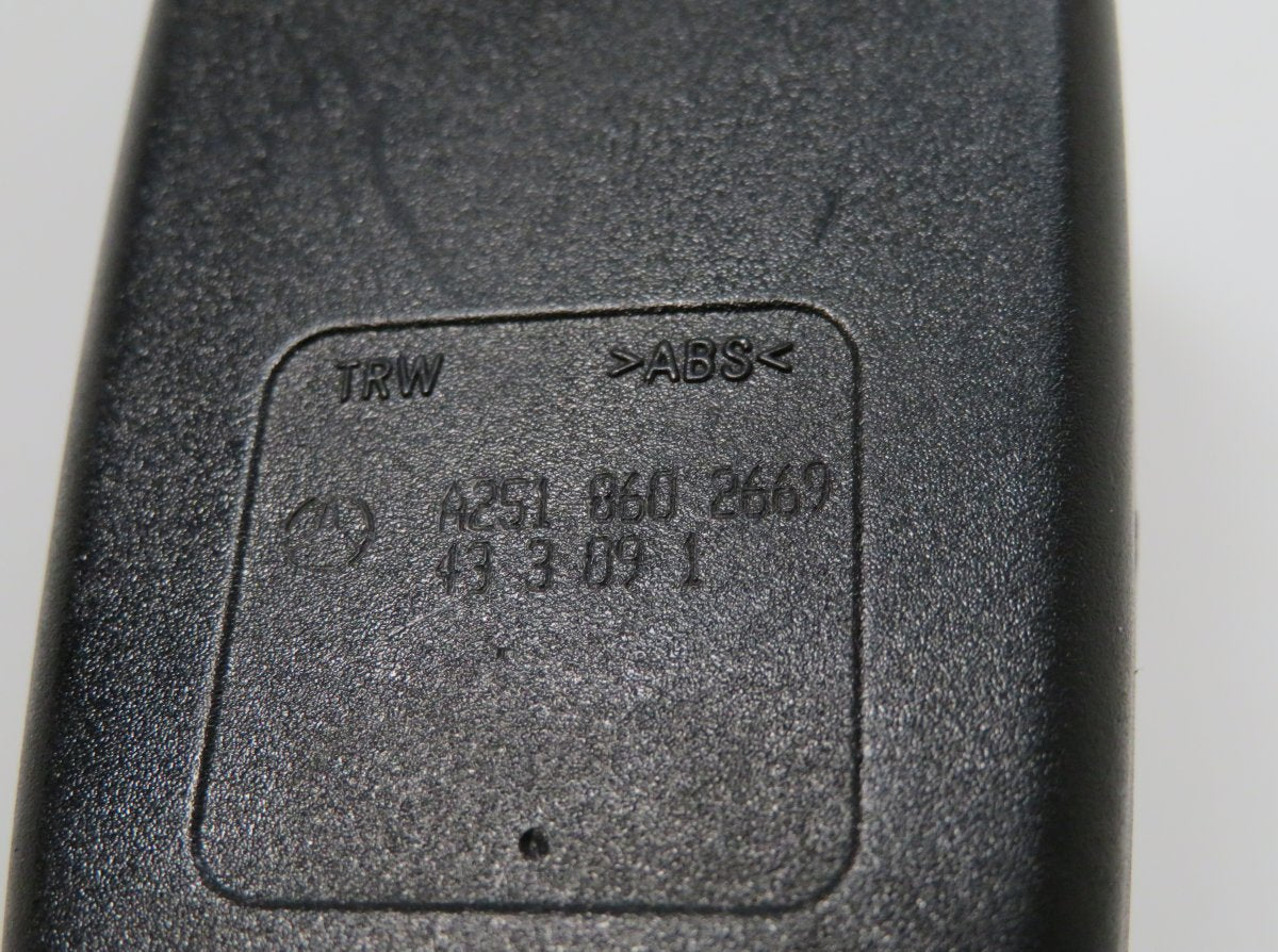 A2518602669 A25186026699051 Seat Belt Buckle Front Right MERCEDES-BENZ GL-CLASS (X164) (2006-2012)