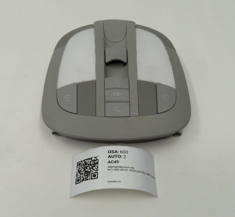 A1648202323 1648202323 Interior Lighting Front MERCEDES-BENZ R-CLASS (W251) (2006-2013)