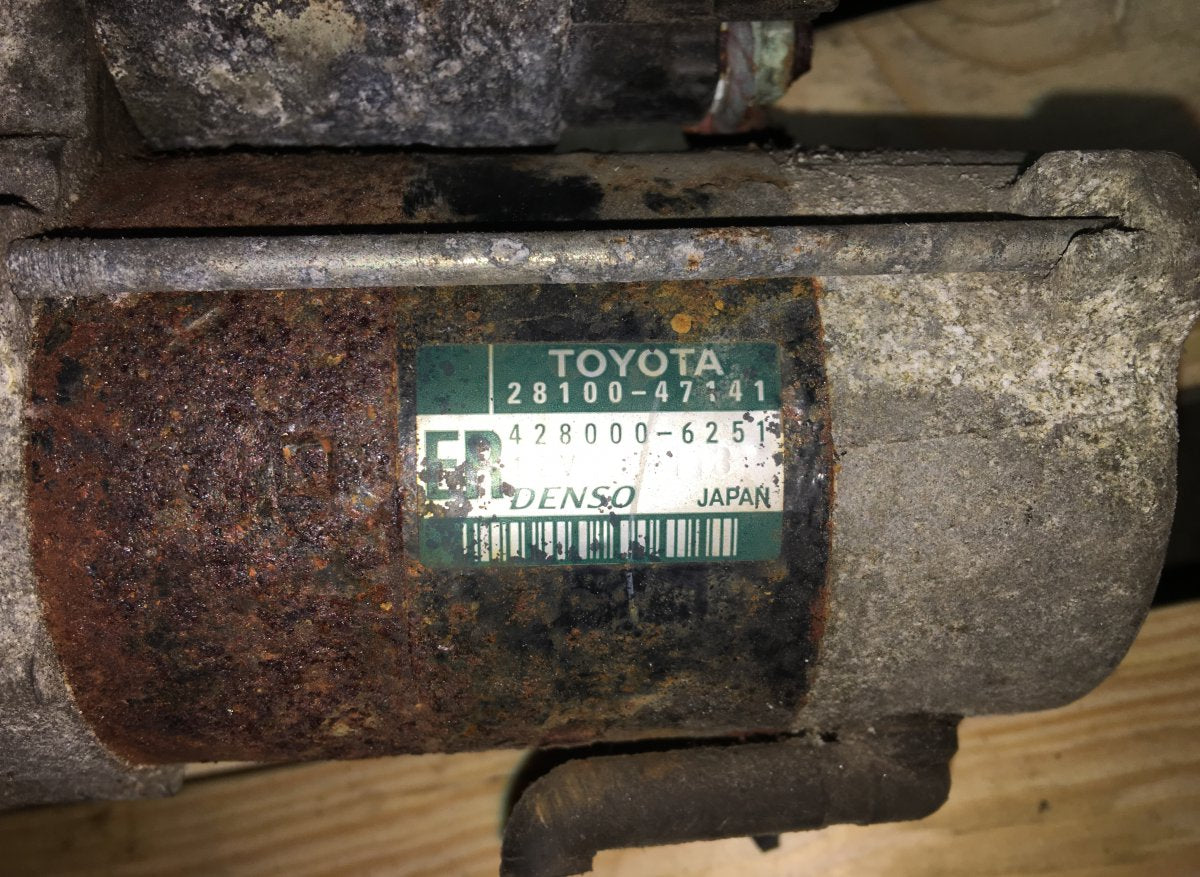 Starter motor TOYOTA iQ (AJ10) (2009-2015)