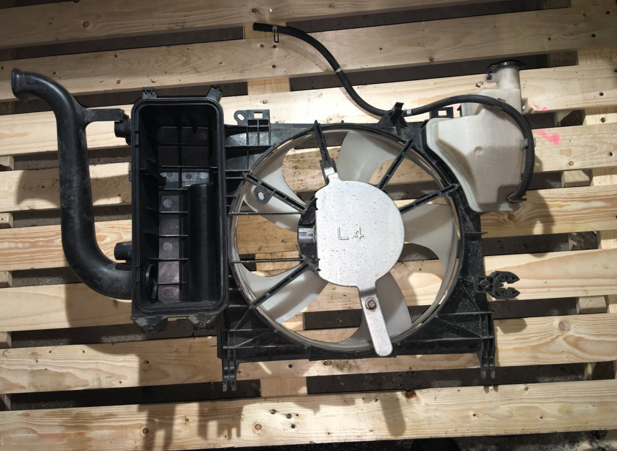 Radiator Fan Electric TOYOTA iQ (AJ10) (2009-2015)